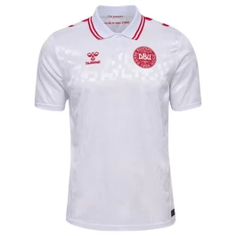 EK 2024 Denemarken Voetbaltenue Uitshirt