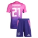 EK 2024 Duitsland Gündoğan 21 Uitshirt Kids Voetbaltenue