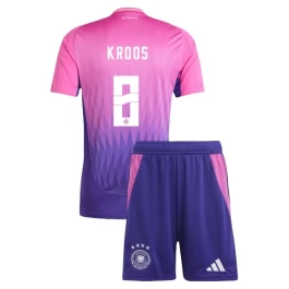 EK 2024 Duitsland Kroos 8 Uitshirt Kids Voetbaltenue