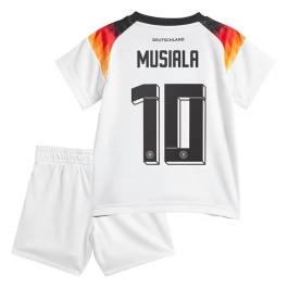 EK 2024 Duitsland Musiala 10 Thuisshirt Kids Voetbaltenue