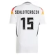 EK 2024 Duitsland Schlotterbeck 15 Thuisshirt Voetbaltenue