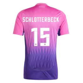 EK 2024 Duitsland Schlotterbeck 15 Uitshirt Voetbaltenue
