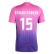 EK 2024 Duitsland Schlotterbeck 15 Uitshirt Voetbaltenue