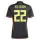EK 2024 Duitsland Ter Stegen 22 Keeper Thuisshirt Voetbaltenue
