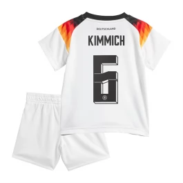 EK 2024 Duitsland Voetbaltenue Kimmich 6 Thuisshirt Kids