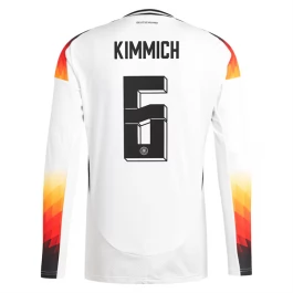 EK 2024 Duitsland Voetbaltenue Kimmich 6 Thuisshirt L/S