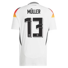 EK 2024 Duitsland Voetbaltenue Müller 13 Thuisshirt