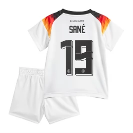 EK 2024 Duitsland Voetbaltenue Sané 19 Thuisshirt Kids