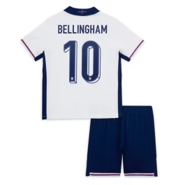EK 2024 Engeland Bellingham 10 Thuisshirt Kids Voetbaltenue