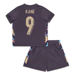 EK 2024 Engeland Kane 9 Uitshirt Kids Voetbaltenue