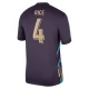EK 2024 Engeland Rice 4 Uitshirt Voetbaltenue