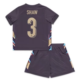 EK 2024 Engeland Shaw 3 Uitshirt Kids Voetbaltenue