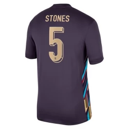EK 2024 Engeland Stones 5 Uitshirt Voetbaltenue
