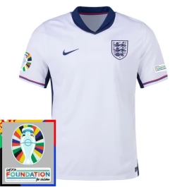 EK 2024 Engeland Thuisshirt Voetbaltenue Patch