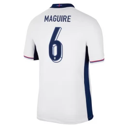 EK 2024 Engeland Voetbaltenue Maguire 6 Thuisshirt
