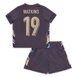 EK 2024 Engeland Watkins 19 Uitshirt Kids Voetbaltenue