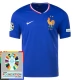 EK 2024 Frankrijk Thuisshirt Voetbaltenue Patch