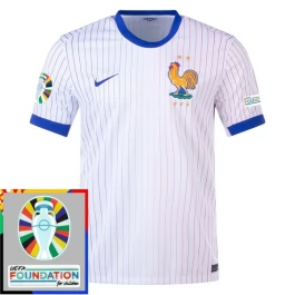 EK 2024 Frankrijk Uitshirt Voetbaltenue Patch
