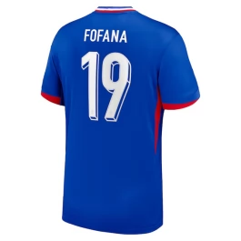 EK 2024 Frankrijk Voetbaltenue Fofana 19 Thuisshirt
