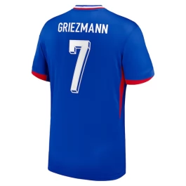 EK 2024 Frankrijk Voetbaltenue Griezmann 7 Thuisshirt
