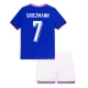 EK 2024 Frankrijk Voetbaltenue Griezmann 7 Thuisshirt Kids