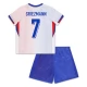 EK 2024 Frankrijk Voetbaltenue Griezmann 7 Uitshirt Kids
