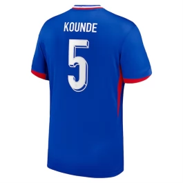 EK 2024 Frankrijk Voetbaltenue Kounde 5 Thuisshirt