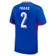 EK 2024 Frankrijk Voetbaltenue Pavard 2 Thuisshirt