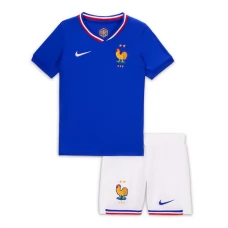 EK 2024 Frankrijk Voetbaltenue Thuisshirt Kids