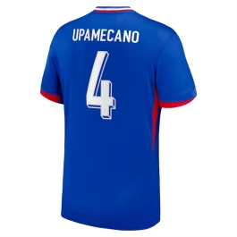 EK 2024 Frankrijk Voetbaltenue Upamecano 4 Thuisshirt