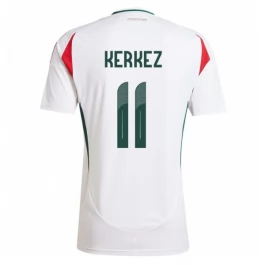 EK 2024 Hongarije Kerkez 11 Uitshirt Voetbaltenue