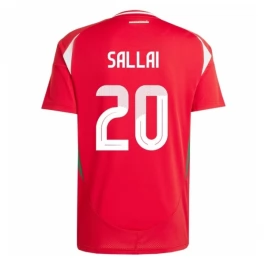 EK 2024 Hongarije Sallai 20 Thuisshirt Voetbaltenue