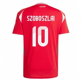 EK 2024 Hongarije Szoboszlai 10 Thuisshirt Voetbaltenue