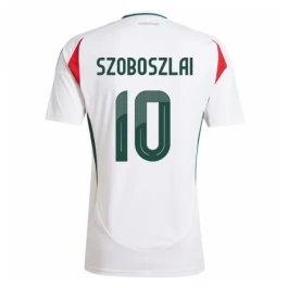 EK 2024 Hongarije Szoboszlai 10 Uitshirt Voetbaltenue
