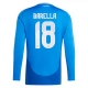 EK 2024 Italië Barella 18 Thuisshirt L/S Voetbaltenue