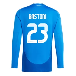 EK 2024 Italië Bastoni 23 Thuisshirt L/S Voetbaltenue