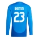 EK 2024 Italië Bastoni 23 Thuisshirt L/S Voetbaltenue