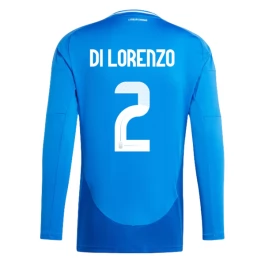 EK 2024 Italië Di Lorenzo 2 Thuisshirt L/S Voetbaltenue