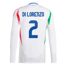EK 2024 Italië Di Lorenzo 2 Uitshirt L/S Voetbaltenue