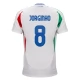 EK 2024 Italië Jorginho 8 Uitshirt Voetbaltenue