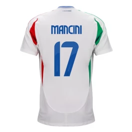 EK 2024 Italië Mancini 17 Uitshirt Voetbaltenue