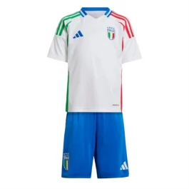 EK 2024 Italië Uitshirt Kids Voetbaltenue