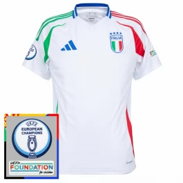 EK 2024 Italië Uitshirt Voetbaltenue Patch