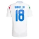 EK 2024 Italië Voetbaltenue Barella 18 Uitshirt