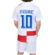 EK 2024 Kroatië Modrić 10 Thuisshirt Kids Voetbaltenue