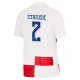 EK 2024 Kroatië Stanišić 2 Thuisshirt Voetbaltenue