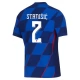 EK 2024 Kroatië Stanišić 2 Uitshirt Voetbaltenue