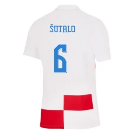 EK 2024 Kroatië Šutalo 6 Thuisshirt Voetbaltenue