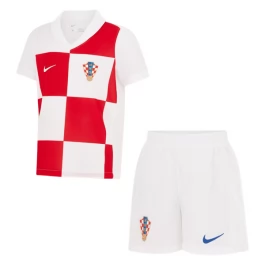 EK 2024 Kroatië Thuisshirt Kids Voetbaltenue
