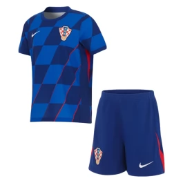 EK 2024 Kroatië Uitshirt Kids Voetbaltenue